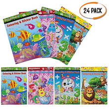 Carica l'immagine nel visualizzatore di Gallery, 24 Assortiti Libro Da Colorare E Etichetta Per Bambini - Mini Attività... - Ilgrandebazar