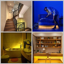 Carica l'immagine nel visualizzatore di Gallery, 1.5M 45LED Luce LED da guardaroba con sensore di movimento, OriFiil 150cm - Ilgrandebazar