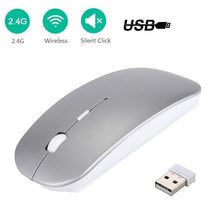 Carica l'immagine nel visualizzatore di Gallery, GeekerChip Mouse Wireless 2.4G,Mouse Senza Fili,Mouse Silenzioso ed...