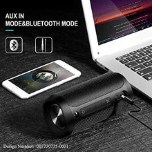 Carica l'immagine nel visualizzatore di Gallery, Cassa Bluetooth, COOCHEER Altoparlante Bluetooth Portatili 24W con Luce Nero