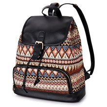 Carica l'immagine nel visualizzatore di Gallery, VBIGER Zaino Donna Casual Scuola Canavas Multicolore 5