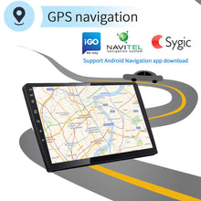 Carica l'immagine nel visualizzatore di Gallery, Android Autoradio GPS Navi 2 Din Lettore Stereo 250 x 145 x 40 mm, nero - Ilgrandebazar