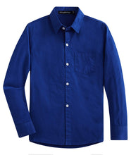 Carica l'immagine nel visualizzatore di Gallery, Spring&amp;Gege Camicia da ragazzo a maniche lunghe, uniforme formale, in twill... - Ilgrandebazar