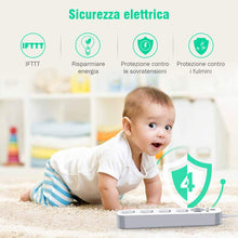 Carica l'immagine nel visualizzatore di Gallery, KinCam Multipresa Ciabatta Elettrica WiFi, Smart #1 Wifi Prese - Ilgrandebazar