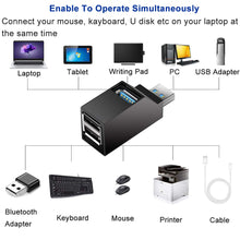 Carica l'immagine nel visualizzatore di Gallery, EasyULT USB 3.0 Hub, 3-Porta Splitter Hub (2 2.0 + 3.0) Direct Tower... - Ilgrandebazar