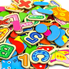 Carica l'immagine nel visualizzatore di Gallery, Puzzle Magnetico Legno Giocattolo di Bambini con Double Face White