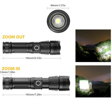 Carica l'immagine nel visualizzatore di Gallery, Torcia LED Ricaricabili, Elekin 3000 Lumen 3000 Led Militare - Ilgrandebazar
