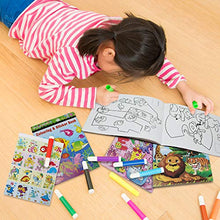 Carica l'immagine nel visualizzatore di Gallery, 24 Assortiti Libro Da Colorare E Etichetta Per Bambini - Mini Attività... - Ilgrandebazar