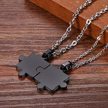 Carica l'immagine nel visualizzatore di Gallery, Cupimatch Collana [1 Coppia] Coppia Lovers Acciaio Inossidabile Pendente... - Ilgrandebazar