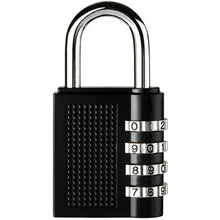 Carica l'immagine nel visualizzatore di Gallery, Anpro 2 Pezzi Lucchetto a combinazione di sicurezza,Lucchetto con 4 7.9cm - Ilgrandebazar
