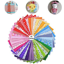 Carica l'immagine nel visualizzatore di Gallery, Stampato Tessuto in Cotone,42 Pezzi Patchwork Cotone,Tessuti...