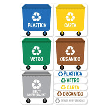 Carica l'immagine nel visualizzatore di Gallery, Haberdashery Online 5 Etichette adesive per Raccolta rifiuti. Colore 1 - Ilgrandebazar