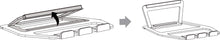 Carica l'immagine nel visualizzatore di Gallery, AmazonBasics - Supporto richiudibile in alluminio per PC 15", Argento - Ilgrandebazar