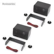 Carica l'immagine nel visualizzatore di Gallery, Pyle impermeabile Speaker 3.5 pollici 200 Watt 3 Vie STANDARD, nero