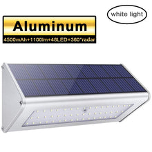 Carica l'immagine nel visualizzatore di Gallery, Licwshi Luci solari 1100lm 4500mAh esterna impermeabile 4500mah Luce Bianca - Ilgrandebazar