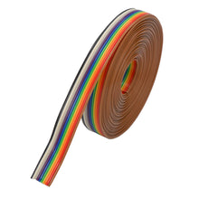 Carica l'immagine nel visualizzatore di Gallery, ZITFRI Cavi per Arduino 5M Flat Cable Nastro Arcobaleno Cavo Rame Cavetti...