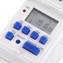 Carica l'immagine nel visualizzatore di Gallery, Aramox - Timer digitale con schermo LCD e interruttori orari a relè,... - Ilgrandebazar