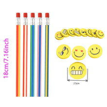 Carica l'immagine nel visualizzatore di Gallery, 71 Pcs Set sacchetto del partito dei capretti, Annhao matite Multicolore - Ilgrandebazar