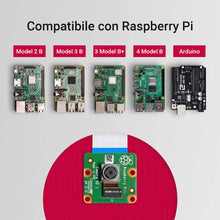 Carica l'immagine nel visualizzatore di Gallery, LABISTS Raspberry Pi Official Camera Module V2 8Mp, IMX219 Sensore V2.0 - Ilgrandebazar