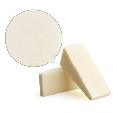 Carica l'immagine nel visualizzatore di Gallery, Circa 40 spugne triangolari per trucco, cosmetici, nail art, white - Ilgrandebazar