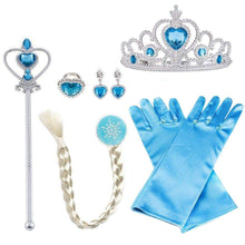 Carica l'immagine nel visualizzatore di Gallery, Vicloon Principessa Dress Up 9 Pezzi Accessori per Ragazze Braid Diadema...