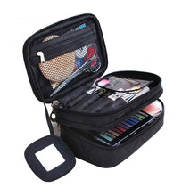 Carica l'immagine nel visualizzatore di Gallery, Trousse Make Up, Borsa Cosmetica, ONEGenug Up 20 * 12 * 8 cm Nero - Ilgrandebazar