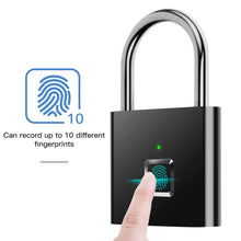 Carica l'immagine nel visualizzatore di Gallery, Smart fingerprint lock Door lock,Lucchetto Per Impronte Senza Bluetooth - Ilgrandebazar