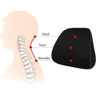 Carica l'immagine nel visualizzatore di Gallery, ENDARK Cuscino auto con gomma piuma Memory, collo per M, Nero - Ilgrandebazar