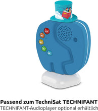 Carica l'immagine nel visualizzatore di Gallery, TechniSat Technifant Hütchen - Libro musicale per bambini dai 3 anni in su, colore: turchese