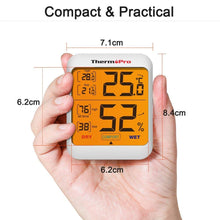 Carica l'immagine nel visualizzatore di Gallery, ThermoPro TP53 Termometro Igrometro Interno Misuratore di Small, White - Ilgrandebazar