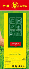 Carica l'immagine nel visualizzatore di Gallery, Wolf Garten LR 25 3826020 Prato per risemina per 25 mq