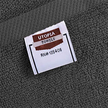 Carica l'immagine nel visualizzatore di Gallery, Utopia Towels - Set di Asciugamani Mani (4 Pezzi, 41x 71 cm/ 16x28 Grigio - Ilgrandebazar