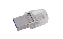 Carica l'immagine nel visualizzatore di Gallery, Kingston DataTraveler microDuo 3C DTDUO3C/64GB USB 3.0/3.1 Type-A e Nero - Ilgrandebazar