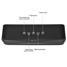 Carica l'immagine nel visualizzatore di Gallery, Altoparlante Bluetooth Senza Fili Muzili Doppia Stereo Cassa Portatile Blue - Ilgrandebazar