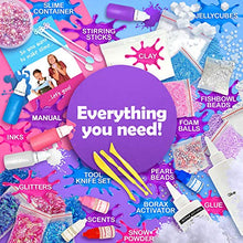 Carica l'immagine nel visualizzatore di Gallery, Original Stationery Kit Completo per Slime Unicorno – Laboratorio per...