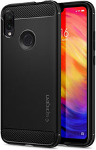 Carica l'immagine nel visualizzatore di Gallery, Spigen Rugged Armor, Cover Xiaomi Redmi Note 7/ 7 PRO, Nero - Ilgrandebazar