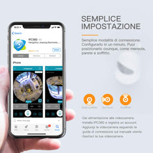 Carica l'immagine nel visualizzatore di Gallery, Apeman 1080P Telecamera Wi-Fi Interno ,Videocamera Sorveglianza XT-ID73-DE - Ilgrandebazar