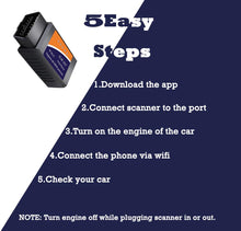 Carica l'immagine nel visualizzatore di Gallery, OUNDEAL OBD2 WiFi Auto Code Lettore, Diagnosi Scansione Strumento con 3000... - Ilgrandebazar