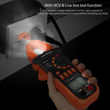 Carica l'immagine nel visualizzatore di Gallery, Pinza Amperometrica, Meterk Clamp Meter con 4000 Conteggi B073Y162BZ