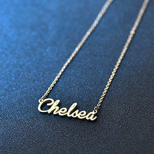 Carica l'immagine nel visualizzatore di Gallery, Nome Collana personalizzata, nome Cursive Font Made with Name... - Ilgrandebazar