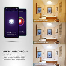 Carica l'immagine nel visualizzatore di Gallery, LE Plafoniera LED WiFi Alexa, Luce RGB + Bianco Dimmerabile Rgbw Intelligente - Ilgrandebazar