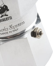 Carica l'immagine nel visualizzatore di Gallery, Bialetti Moka Express Caffettiera in Alluminio, Argento, 6 Tazze