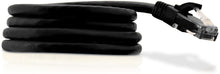 Carica l'immagine nel visualizzatore di Gallery, V7 Cavo di rete UTP CAT5e (RJ45 m/m) nero 2 m