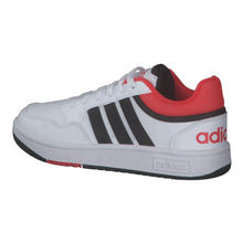 Carica l'immagine nel visualizzatore di Gallery, adidas Hoops Shoes, Sneaker Unisex - Bambini e ragazzi, Ftwr White Core Black Bright Red, 26.5 EU