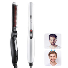 Carica l'immagine nel visualizzatore di Gallery, Piastra Barba Uomo, BHY Riscaldamento Veloce Pettine 20W... - Ilgrandebazar