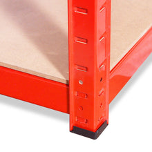 Carica l'immagine nel visualizzatore di Gallery, 120cm Wide, 60cm deep, 90cm High, Red Garage Shed Racking Storage Workbench,... - Ilgrandebazar
