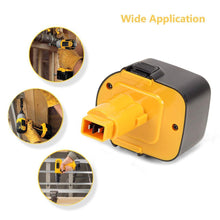 Carica l'immagine nel visualizzatore di Gallery, POWERGIANT Batteria 12V 2.0ah per Avvitatore Dewalt DE9071 2.0AH