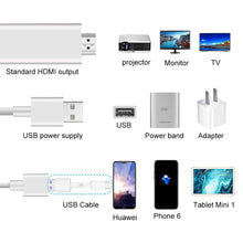 Carica l'immagine nel visualizzatore di Gallery, Phone a HDMI, AMANKA Full HD 1080P MHL a HDMI Adattatore, a - Ilgrandebazar