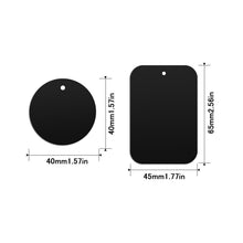 Carica l'immagine nel visualizzatore di Gallery, ivoler [8 Pezzi] Calamita per Cellulare Auto, Super Adesivo 3M piastrine Nero - Ilgrandebazar