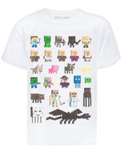 Carica l'immagine nel visualizzatore di Gallery, Minecraft Sprites Ragazzi T-Shirt (Viola, 7-8 Years) - Ilgrandebazar